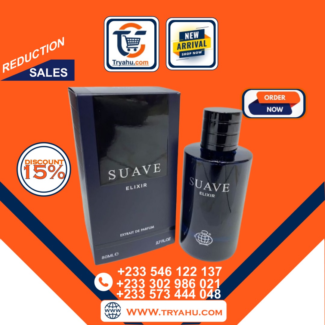 Suave Elixir by Fragrance World Unisex Perfume for Women & Men | Luxurious Long-Lasting Scent